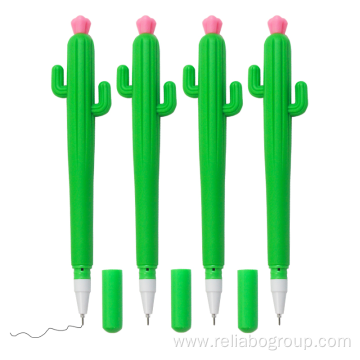 Wholesale Cactus Shaped Ballpoint Black Roller Ball Pen